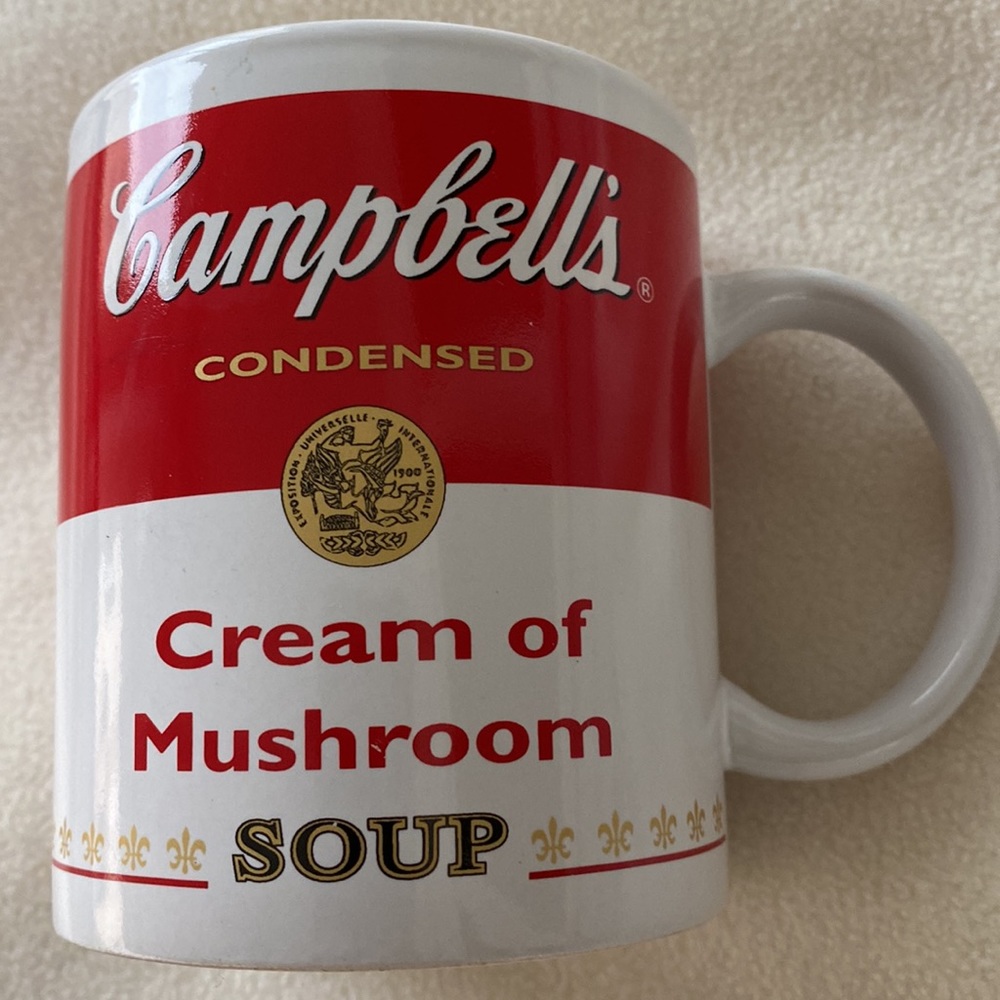 Campbell’s Cream of Mushroom Soup Mug/Cup